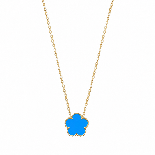 The Gold “Skye” Clover Necklace