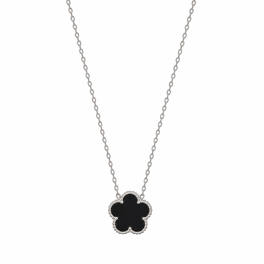 The Silver “Ash” Clover Necklace