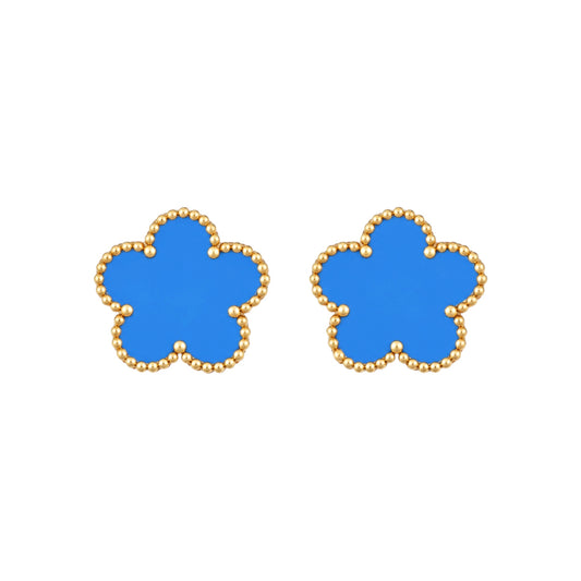 The Gold “Skye” Clover Earrings