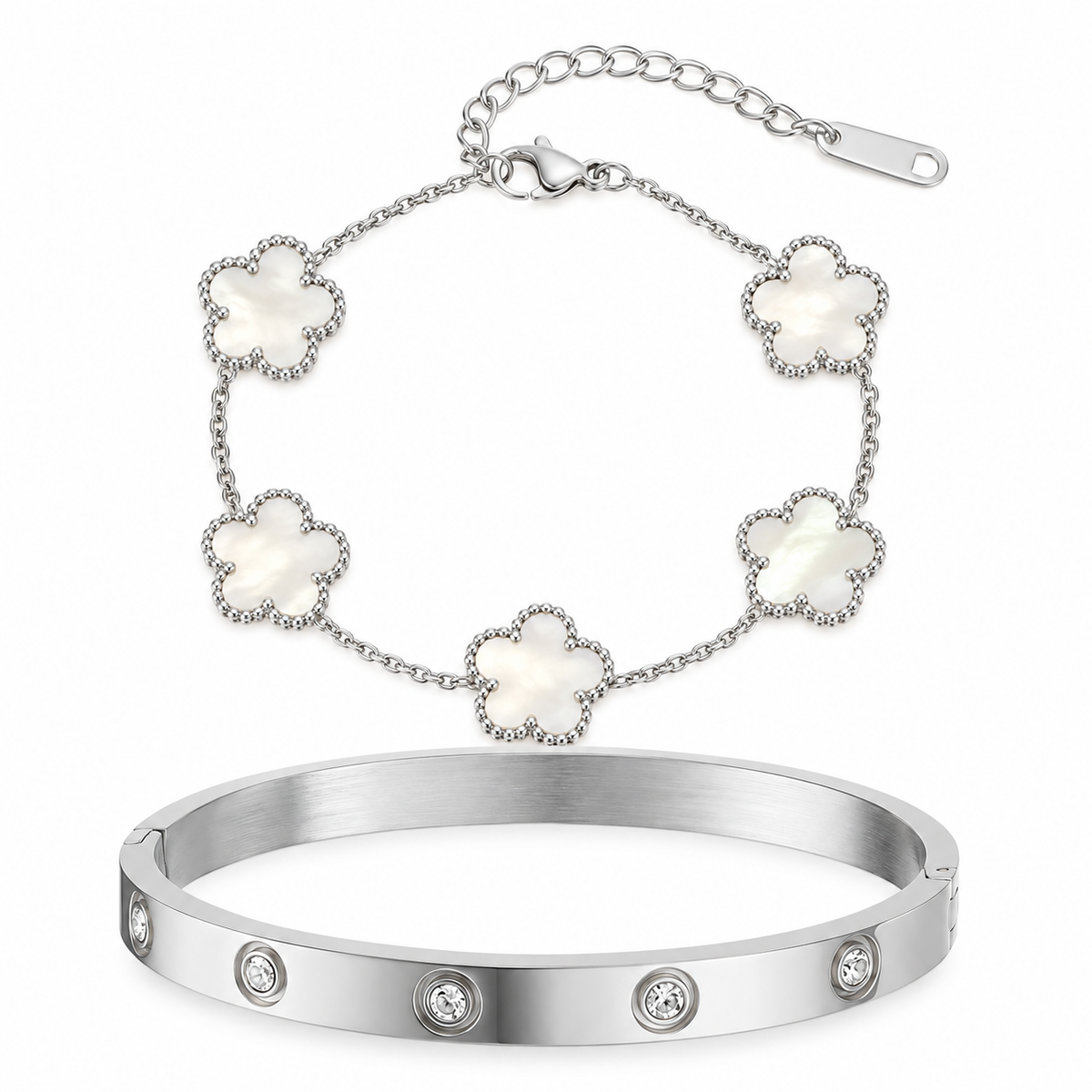 The Silver “Cloud” Clover Stack