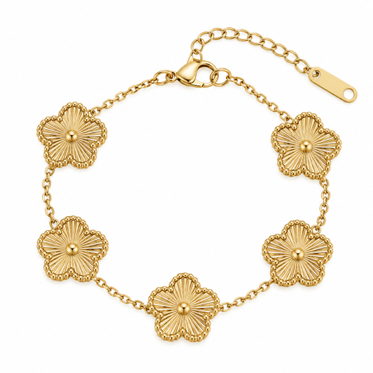 The “Golden” Clover Bracelet