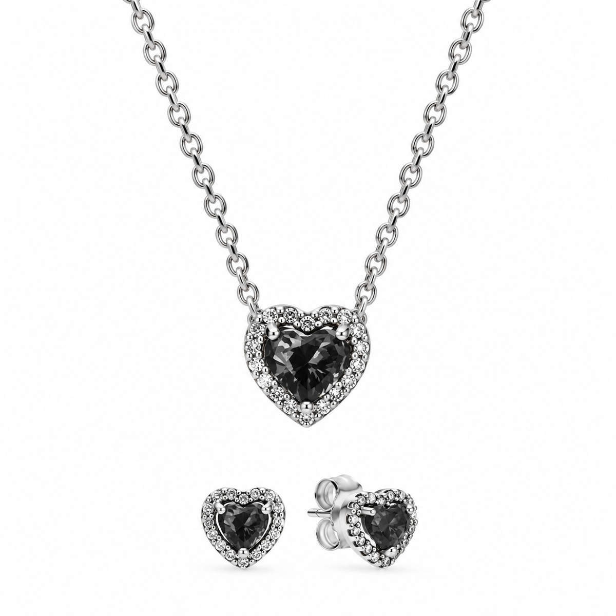 The “Snow white” Stud 2 Pcs