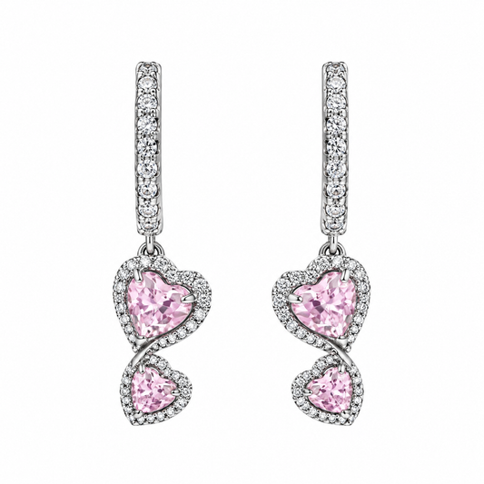 The Pink “Heart Drop” Huggies
