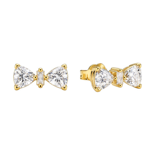 The Gold Bow Studs
