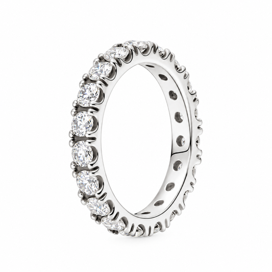 The Silver “Kylie” Ring