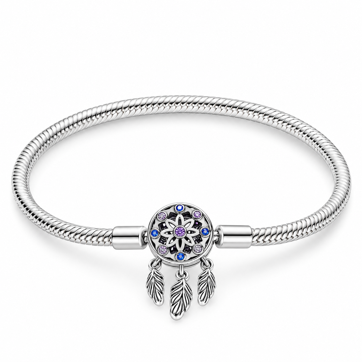 The Diamond “Dreamcatcher” Charm Bracelet