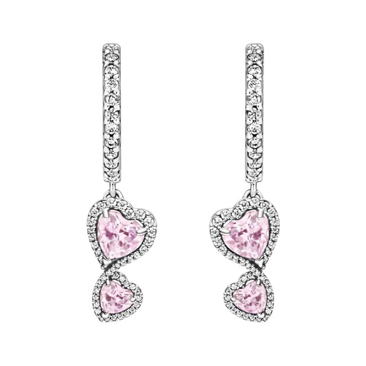The Pink Heart Drop Huggies