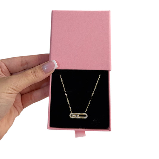 The Gold Diamond “Maddie” Necklace