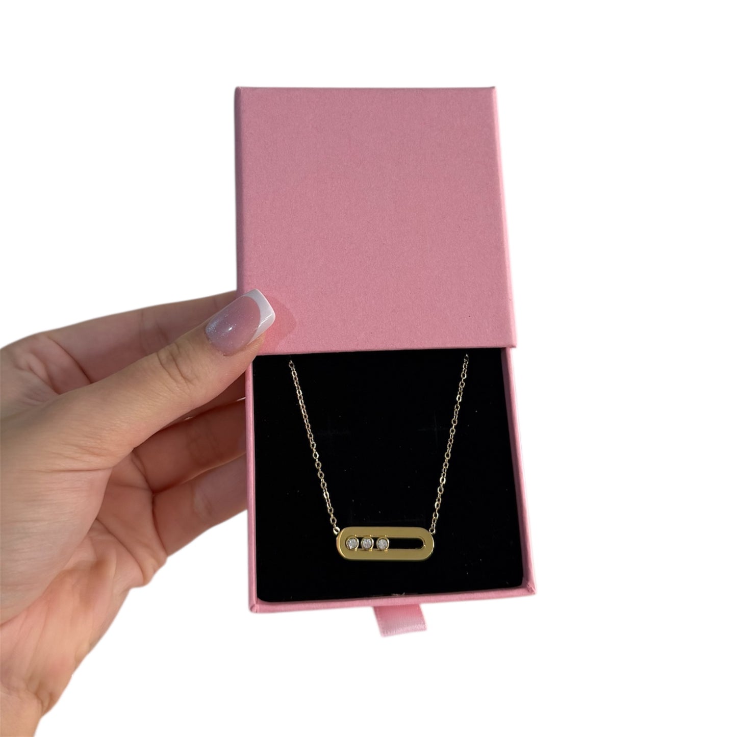 The Gold Gem “Maddie” Necklace