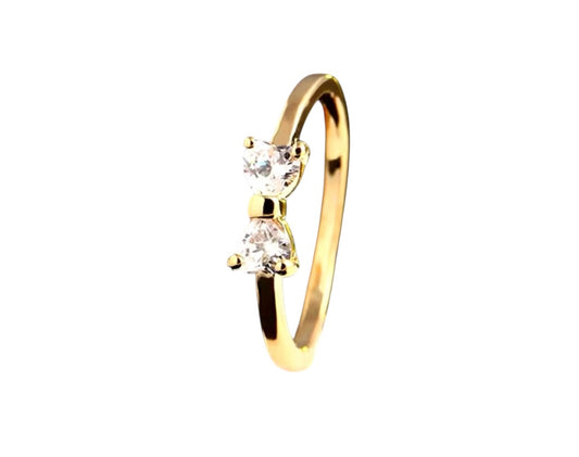 Gold bow ring (PRE-ORDER)